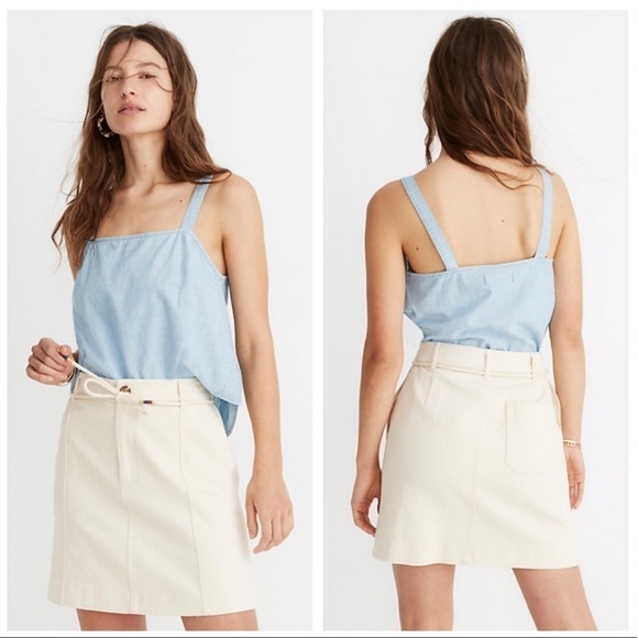 Madewell Capital A-line mini skirt - Picture 1 of 5